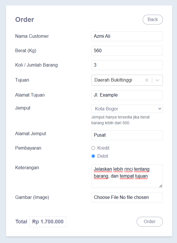 order